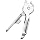 Swiss+Tech ST44466 Utili-Key XT 8-in-1 Key Ring Multi-Function Tool