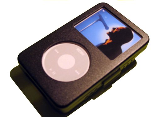 Black Aluminium Metal Hard Case Cover for iPod Classic 80gb / 120gb / 160gb + Screen Protector