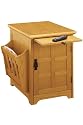 Craftsman Magazine Table Wood top Light Oak