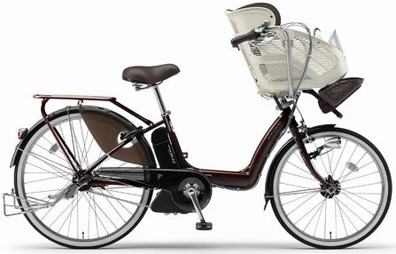 【2010年モデル】ヤマハ　PASリトルモアリチウム　26インチ 電動子供乗せ自転車 新基準対応！3人乗り対応車！