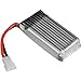 HobbyFlip 3.7v 380mAh LiPo Battery (Qty 4) w/Dual Charger Compatible with Estes Dart