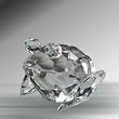 Crystal Fat Frog #2002-35