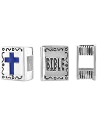 Storywheel® Bible Blue Enamle Cross Bead / Charm