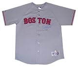 MLB Boston Red Sox Jonathon Papelbon REPLICA Away Autographed Jersey
