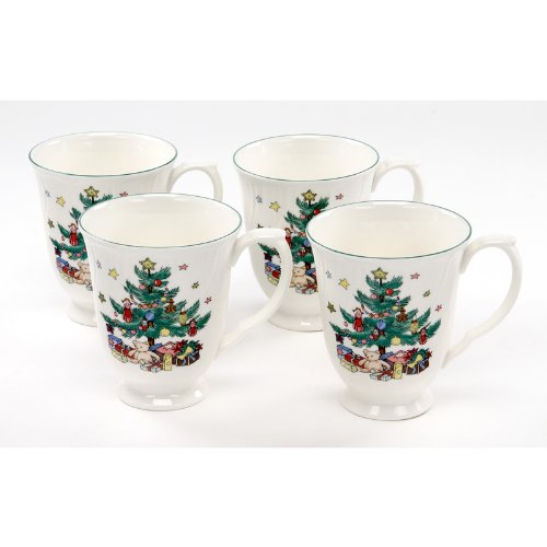 Nikko Ceramics Happy Holidays of 4