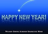 NV Wilson Creek Almond Sparkling Happy New Year Star Edition 750mL