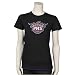 Majestic Threads Phoenix Suns Ladies Black Swarovski Crystal Contrast Hem Basic T-shirt