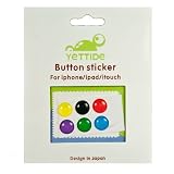 6 pcs Candy Color Soft Home Button Sticker For iPad iPod iPhone 3G 3GS 4G 4S NEW