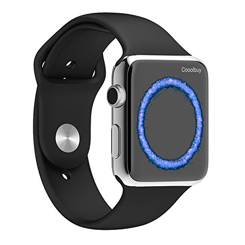 Apple watch replacement band - cooolbuy soft silicone r…