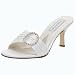 Touch Ups Women's Divine Dyeable Slide,White,9.5 M