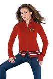 Chicago Blackhawks Women's Full-Zip Sweater Mix Jacket - by Alyssa Milano