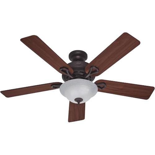 41QjeITDSxL Hunter Fan 20178 52 Kensington Contemporary Indoor New Bronze Ceiling Fan w/ Light