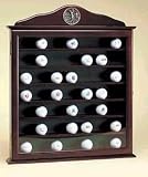 49 Ball Mahogany Cabinet w/ Door
