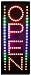 Vertical Open L.E.D. Sign