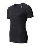 Odlo Herren Unterhemd crew neck CUBIC, ebony grey - black, M