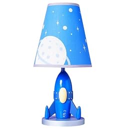 Rocket Lamp - Blue