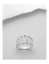 CZ Ring In 92.5 Sterling Silver