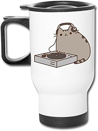 Pusheen The Cat Music Sleep Claire Cool Cups Gifts Insulated Cups Ceramic