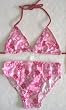 Girls 7-16 2-piece Swimwear Triangle Top Bikini Pink/Magenta Floral