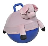 Pig Hopper Ball with Plush Cover by Barnyard Farm Friends