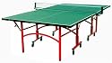 Butterfly Easyfold Outdoor Green Table Tennis Table with cover, bats, balls, net & post set (275L x 153W x 77cm H)