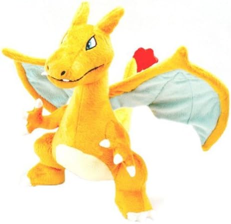 KMG Pokemon Figure Charizard Lizardon Stuffed Plush Toy Doll 13"