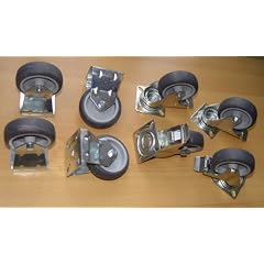 8 * 75mm Transportrollen Lenkrollen M�belrollen TK280kg