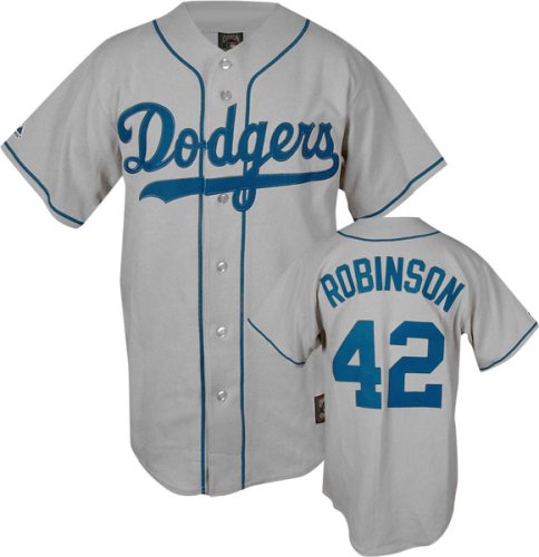Jackie Robinson Brooklyn Dodgers Cooperstown Throwback Jersey