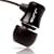 JBuds J3 Micro Atomic In-Ear Earphones with Travel Case (Jet Black) [Amazon Frustration-Free Packaging]