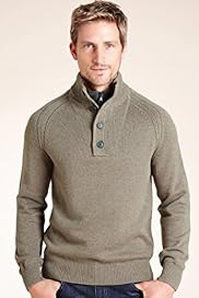 Blue Harbour Pure Cotton Double Collar Jumper