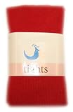 Winter warm baby girls tights in red