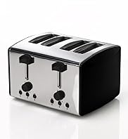 M&S 4 Slice Stainless Steel Toaster