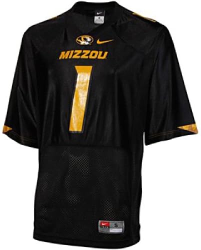 Nike Missouri Tigers #1 Black Youth Football Jersey (M=12-14)