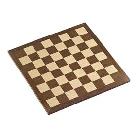 16-Inch Walnut Chess Board by John N. Hansen