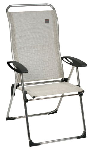 Lafuma Cham'Elips Mesh Folding Arm Chair, Seigle