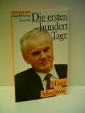 Produkt-Bild: Karl-Heinz Arnold: Die ersten hundert Tage