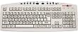 Large Print Low Vision Keyboard (Wired USB Connection) - Ivory Off-White Beige Keys with Vivid Large Oversized Black Letters
