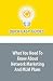 What You Need To Know About Network Marketing And MLM Plans