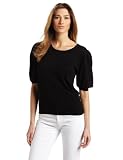 AK Anne Klein Womens Pleated Elbow Sleeve Crew Neck Pullover Sweater 41Qk4kGeshL. SL160 AK Anne Klein Womens Pleated Elbow Sleeve Crew Neck Pullover Sweater