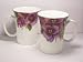 Fine Bone China Mug - Pansy Chintz - Set of Two