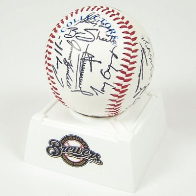 Buy MILWAUKEE BREWERS 2008 TEAM SIGNED AUTOGRAPH BASEBALL by Autoball