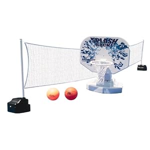 Poolmaster Combo Splashback Basketball Vlleyball Gm by 