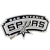 San Antonio Spurs Large Trailer Hitch Cover - NBA Basketball Fan Shop Sports Team Merchandise