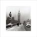 Big Ben, Winter In London, 1955 by Unknown. ART PRINT ON CANVAS with 1 1/2 inch deep bars. 15.54 inches width by 15.59 inches height. Highest Quality Art Poster Print