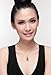 Mondaynoon Eternal Love Austrian Crystal Clear Teardrop/waterdrop/drops Shaped Crystal Pendant Fashion Necklace for Elegant Women Mom,17.7 Inch