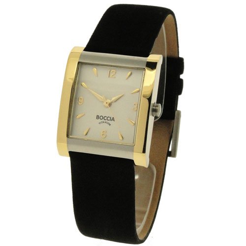 Boccia Damen-Armbanduhr Leder 3083-03 Preisvergleich
