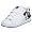 White/Black/Metallic Silver