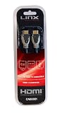 picture of LINX HDMI Cable - Premium Gold Plated HDMI Lead for Full HD/HD Ready TVs - 1.2 metres