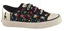 Babycham Women's Basic Strap Metallic Hearts