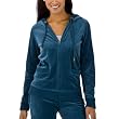 Merona&reg; Womens Cozy Velour Hoodie -Teal